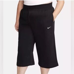 NEW‎ Nike Women's Sportswear Phoenix Fleece High-Waisted Cropped Sweatpants